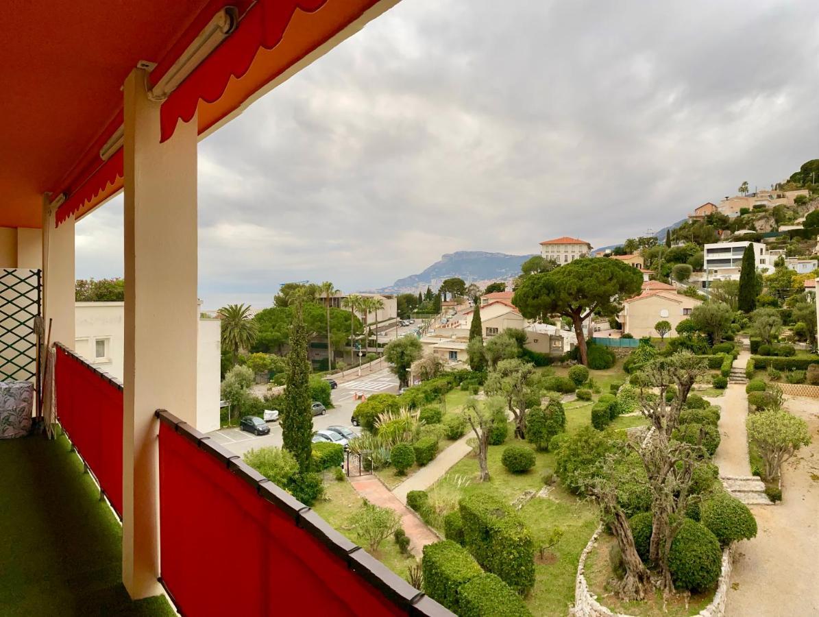 Charmant 2 Pieces Vue Sur Mer Et Monte-Carlo A Roquebrune Cap Martin מראה חיצוני תמונה