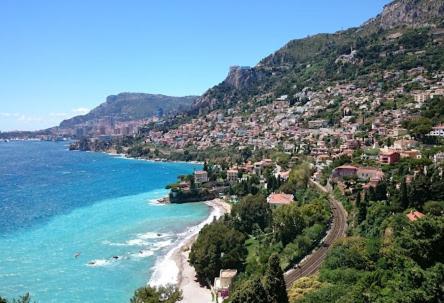 Charmant 2 Pieces Vue Sur Mer Et Monte-Carlo A Roquebrune Cap Martin מראה חיצוני תמונה