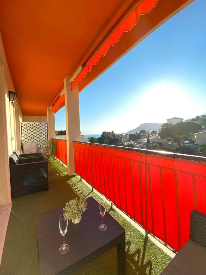 Charmant 2 Pieces Vue Sur Mer Et Monte-Carlo A Roquebrune Cap Martin מראה חיצוני תמונה