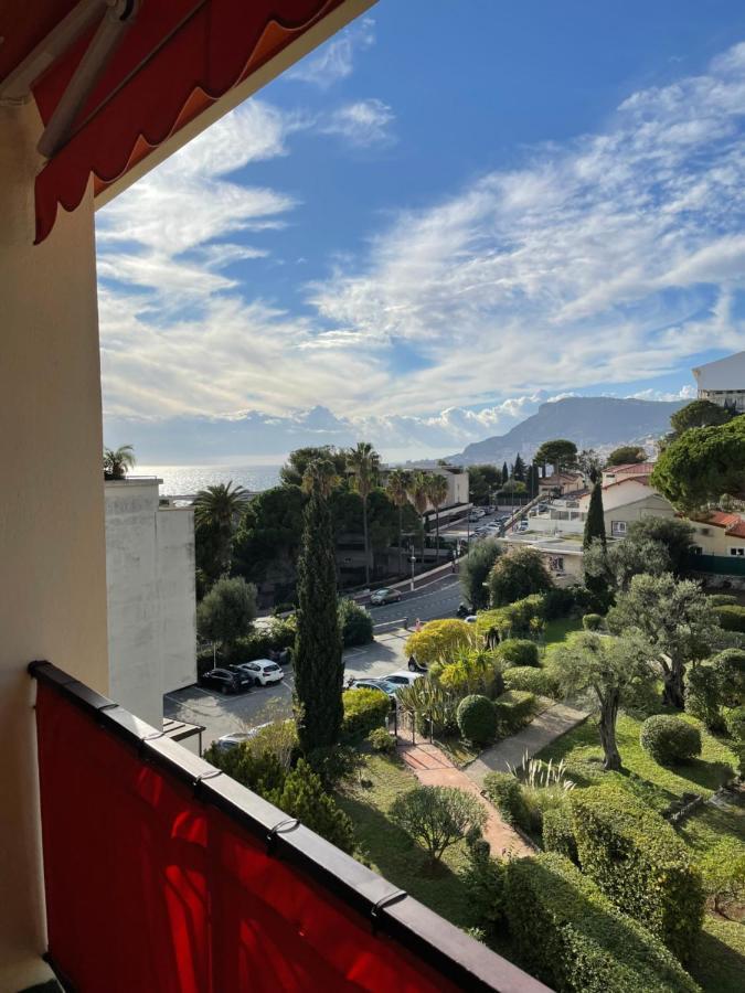 Charmant 2 Pieces Vue Sur Mer Et Monte-Carlo A Roquebrune Cap Martin מראה חיצוני תמונה