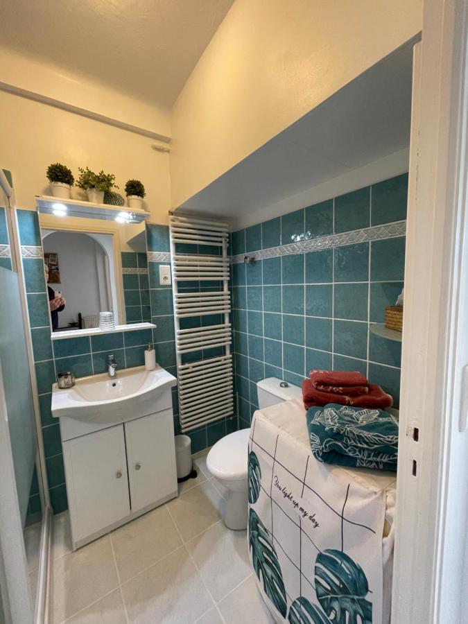 Charmant 2 Pieces Vue Sur Mer Et Monte-Carlo A Roquebrune Cap Martin מראה חיצוני תמונה