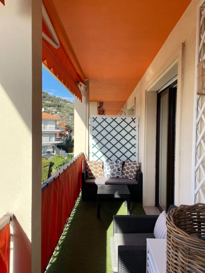 Charmant 2 Pieces Vue Sur Mer Et Monte-Carlo A Roquebrune Cap Martin מראה חיצוני תמונה